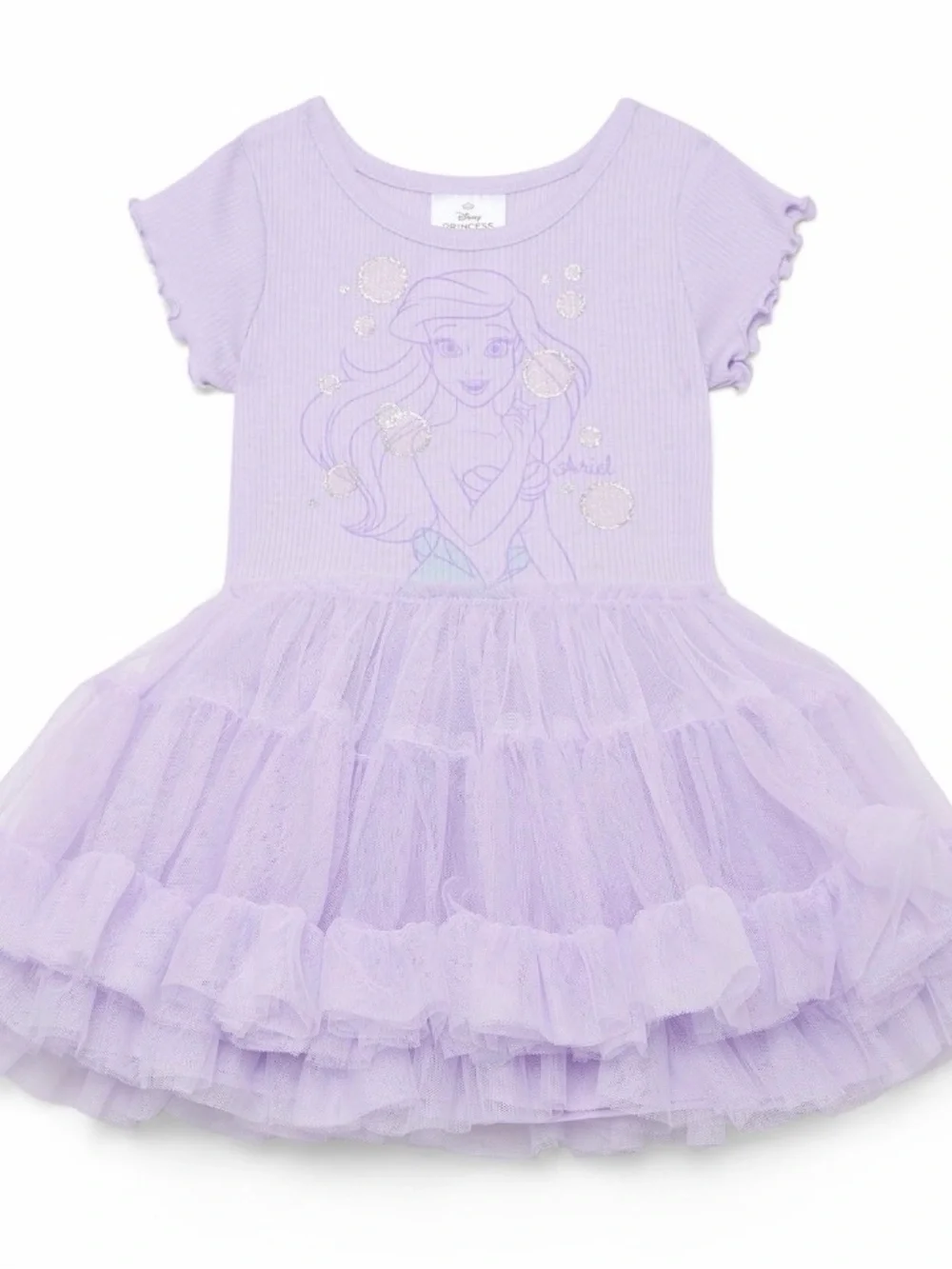 Disney Girls Lavender Tulle Princess Dress